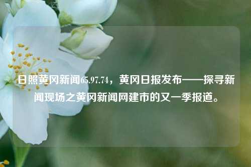 日照黄冈新闻65.97.74，黄冈日报发布——探寻新闻现场之黄冈新闻网建市的又一季报道。