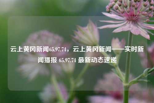 云上黄冈新闻65.97.74，云上黄冈新闻——实时新闻播报 65.97.74 最新动态速递