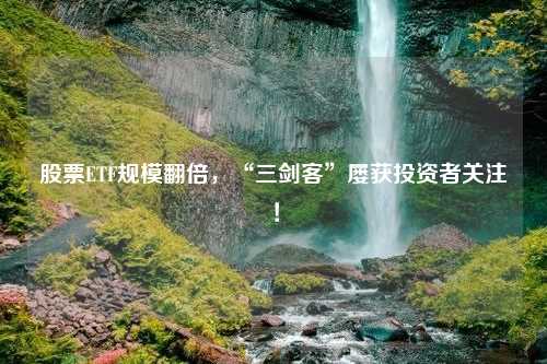 股票ETF规模翻倍，“三剑客”屡获投资者关注！